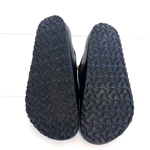 Birkenstock Arizona Rubber Slip On Sandals Shoes Size 42 L11 M9 Black Open Toe - Picture 5 of 10